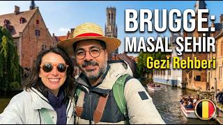 Belçika’nın Venedik’i BRUGGE : Gördüğümüz EN GÜZEL ŞEHİR !