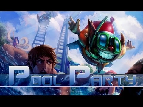 League of Legends: Pool Party Ziggs (HQ Skin Spotlight)