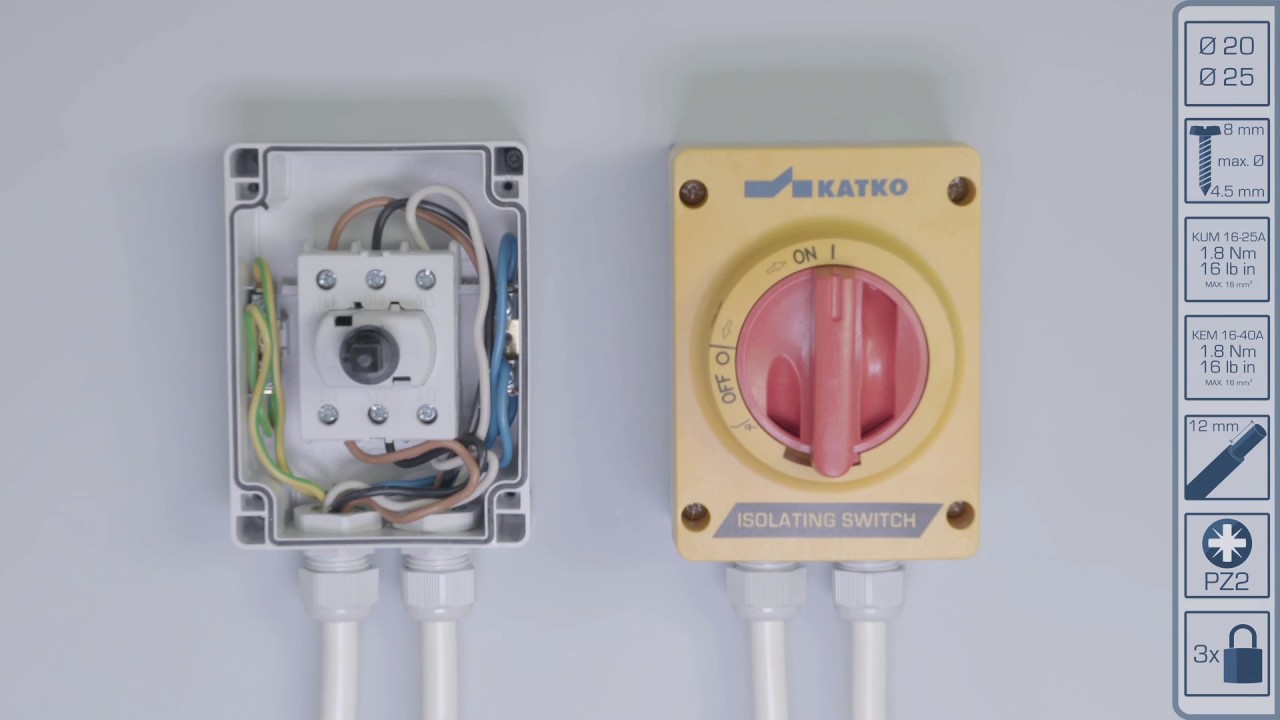 Watch video KATKO Installation Guide: KEM 16-40A / KUM 16-25A Now KATKO Installation Guide: KEM 16-40A / KUM 16-25A