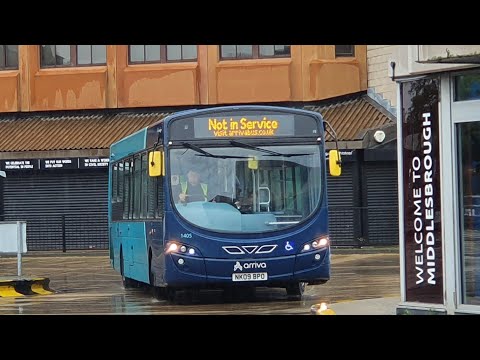 Journey on Route 5 | NK09BPO/1405 - Arriva North East: VDL SB200/Wright Pulsar 2