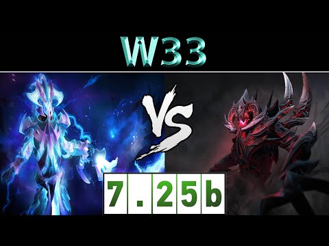 w33 [Razor] vs [Shadow Fiend] ► EU Ranked ► Dota 2 7.25b