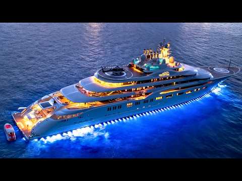Inside The $600 Million Super Yacht Azzam