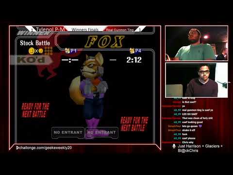 Geeksboro Melee Weekly 20 - Tylenol P-M vs Real Gunmon Ting