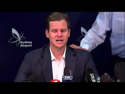Steve Smith breaks down, says ball-tampering scandal has 'gutted him'