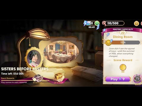 JUNE'S JOURNEY SECRETS 30 SCENE 22 DINING ROOM WORD MODE 4K HD 