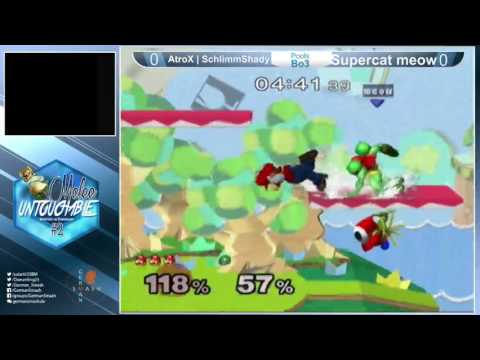 Melee Untouchable 2 Pools Supercat Meow vs AtroX | SchlimmShady