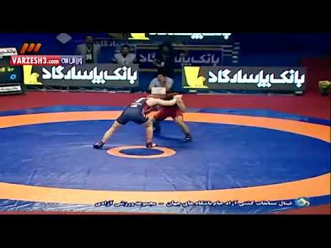 Reza Yazdani (IRAN) vs Jake Varner (USA) _World Wrestling Clubs Cup, (Freestyle), 2015, Tehran