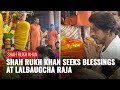 Superstar Shah Rukh Khan Seeks Blessings At Lalbaugcha Raja Zee News English