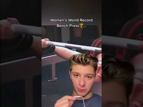 women’s world record bench press.