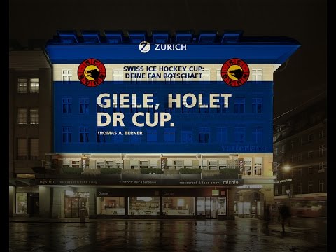 Swiss Ice Hockey Cup Finale 2014/15: Unterstütze dein Team mit deiner Botschaft
