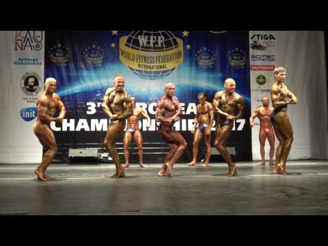 1st Callout - Men Fitness - WFF European Championship 2017