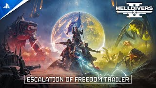 Helldivers 2 - Trailer d'annonce de la mise à jour Escalade de la Liberté | PS5, PC
