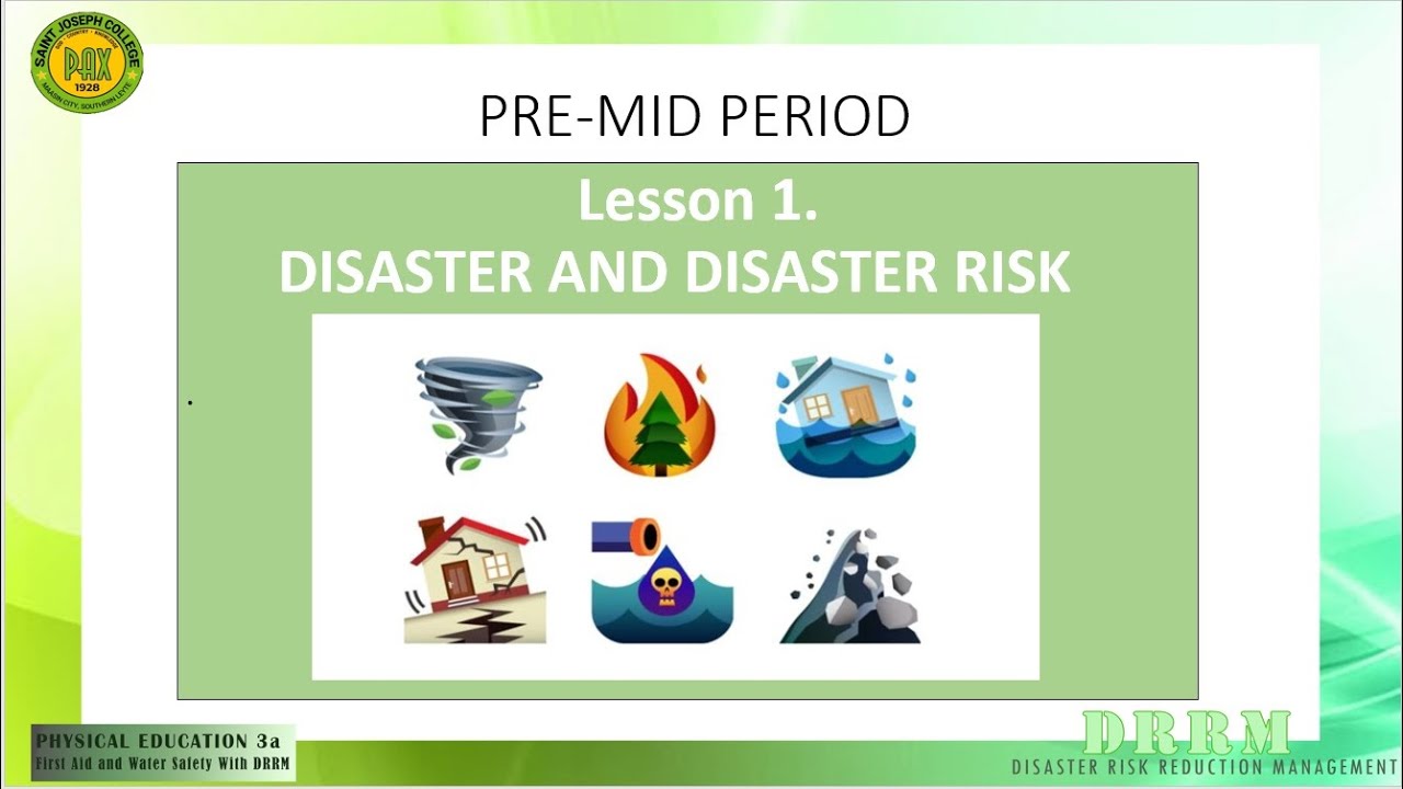 Disaster Risk Reduction Management - DEFTACT 3