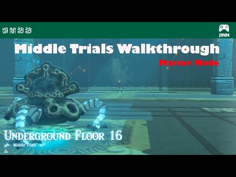 [Zelda BOTW]  : Middle Trials Walkthrough : Master Mode