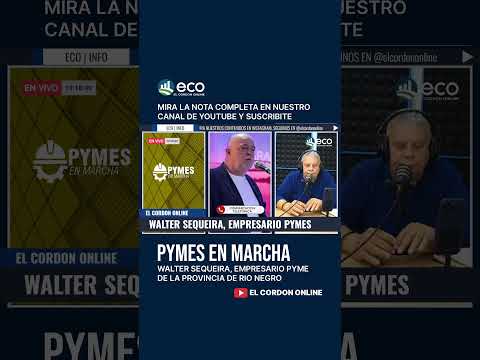 WALTER SEQUEIRA, EMPRESARIO PYMESS DE RIO NEGRO