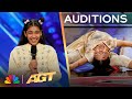 Shy Girl Arshiya FREAKS OUT The Judges! | Auditions | AGT 2024