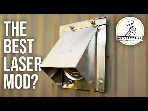 I cut a hole in the side of my shed (and you should too) | xTool D1 Pro 20W laser first impressions