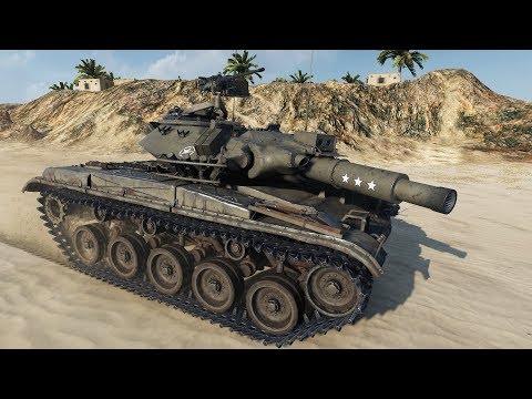 World of Tanks T49 (Milkys Tank Skin) 7854 DMG - Airfield