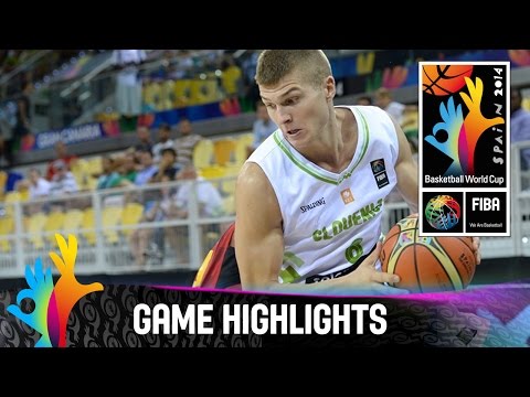 Slovenia v Angola - Game Highlights - Group D - 2014 FIBA Basketball World Cup