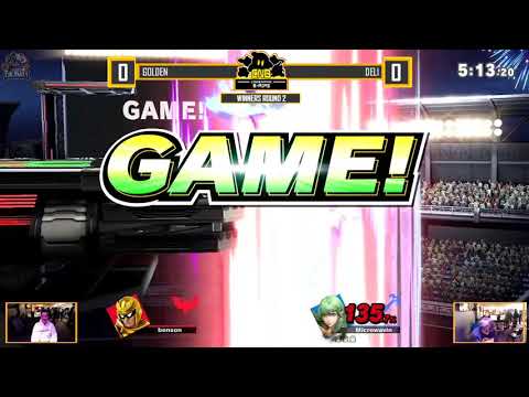 CN:B-Airs #225 - Golden &  vs Deli  - Winners Round 2 - Super Smash Bros. Ultimate