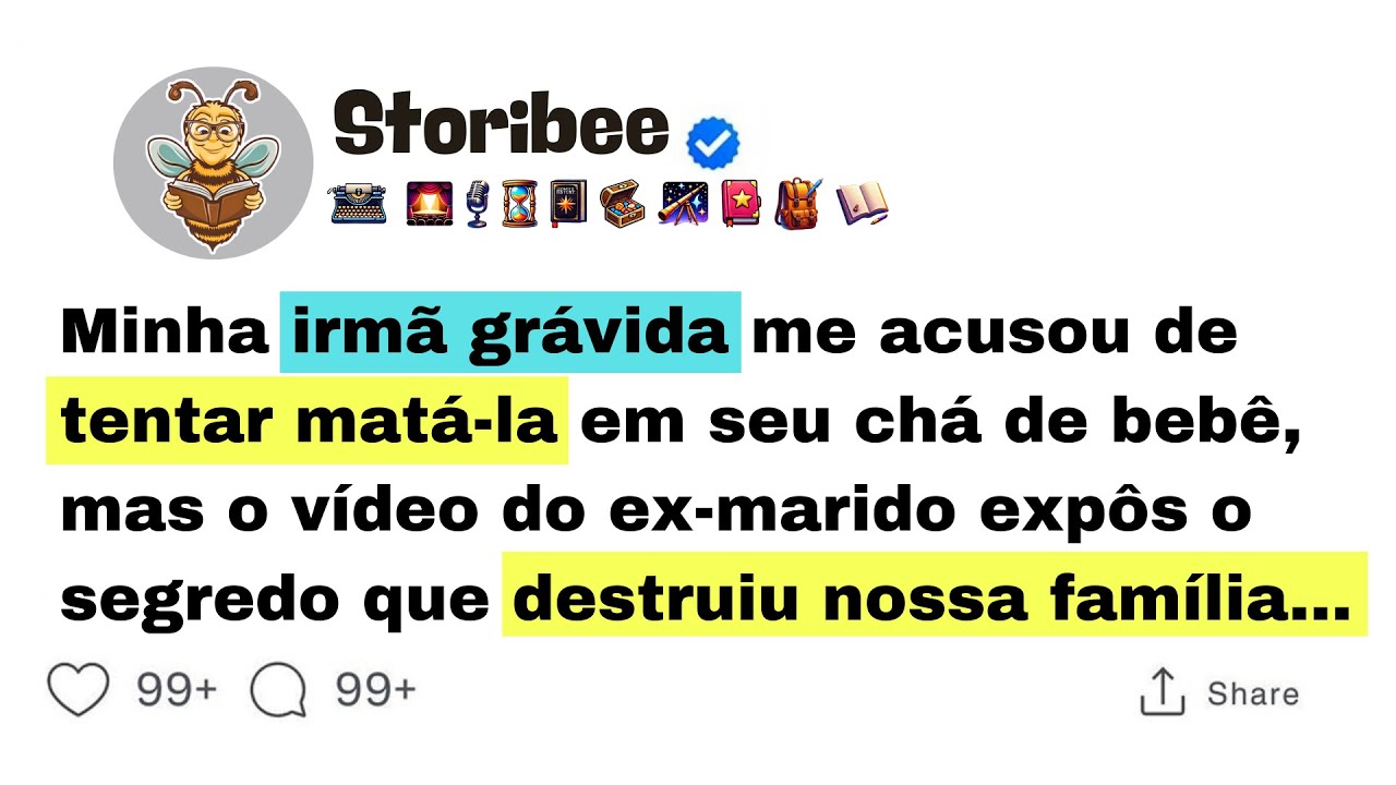 Minha irmã grávida me acusou de tentar matá-la em seu chá de bebê, mas o vídeo do ex-marido expôs...
