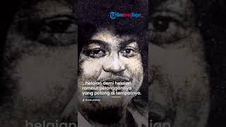 VIRAL AKSI Seorang Kapster yang Melukis Wajah Babe Cabita dari Ribuan Potongan Rambut