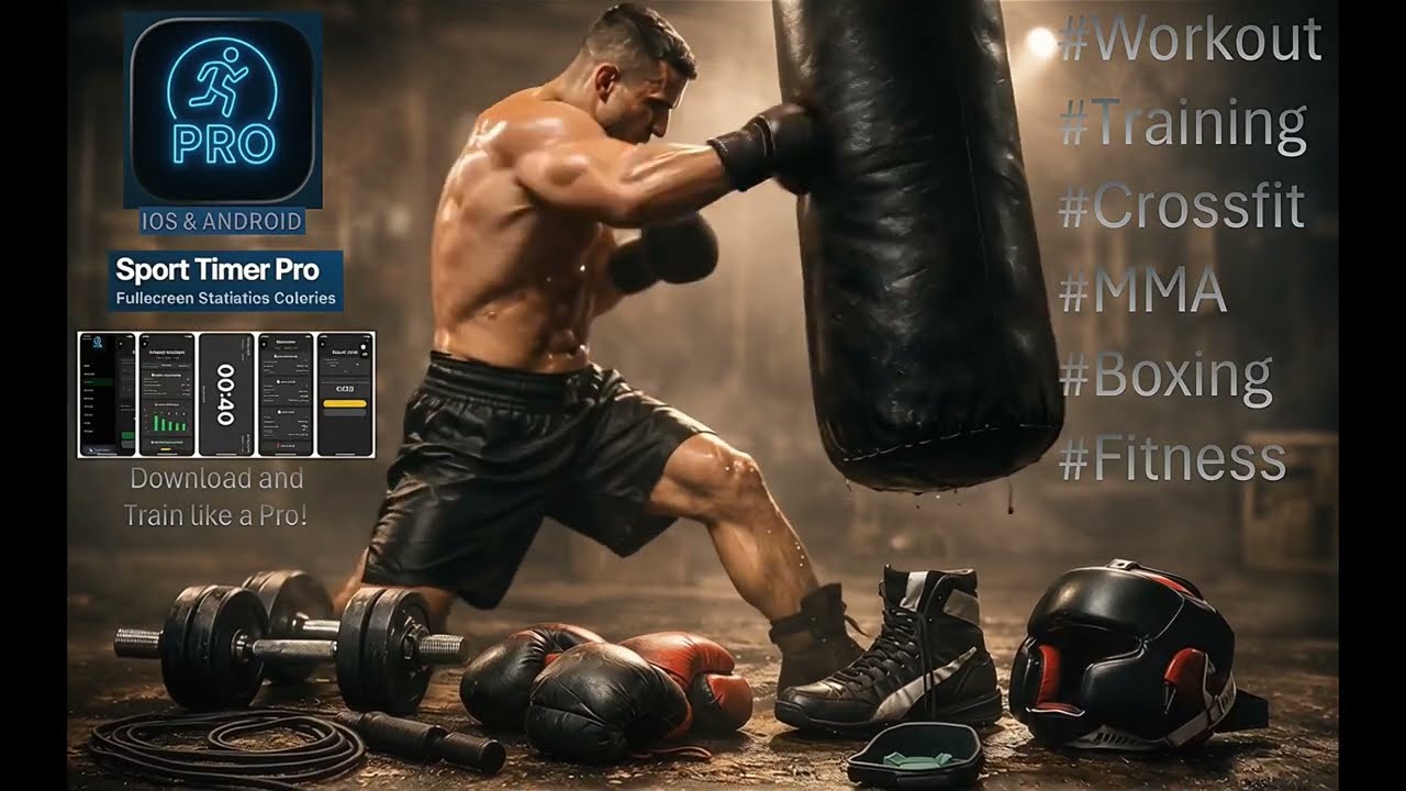 Free interval timer   Sport Timer Pro   for ios and android #Workout #Training #free #app