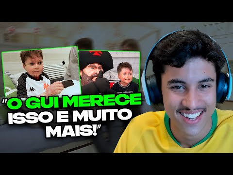 REACT DO RENATINHO: QUARTO DO GUI - MEU SONHO NA VASCOTV