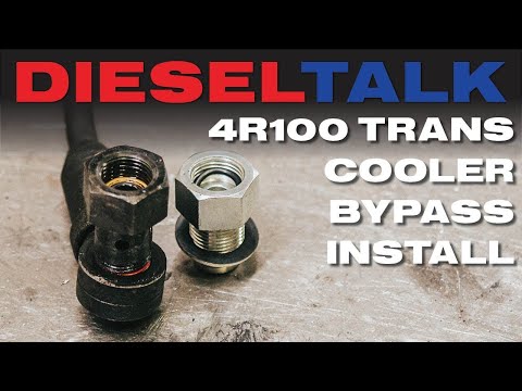 Diesel Talk + Install | DieselSite 4R100 Transmission Cooler Bypass Delete Kit