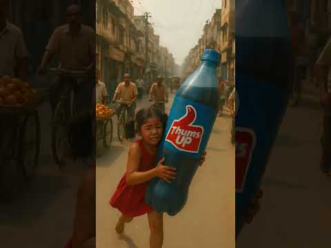 Inaya in Shop Stealing Thums Up Bottle #shorts #thumsupstrong #cutebaby