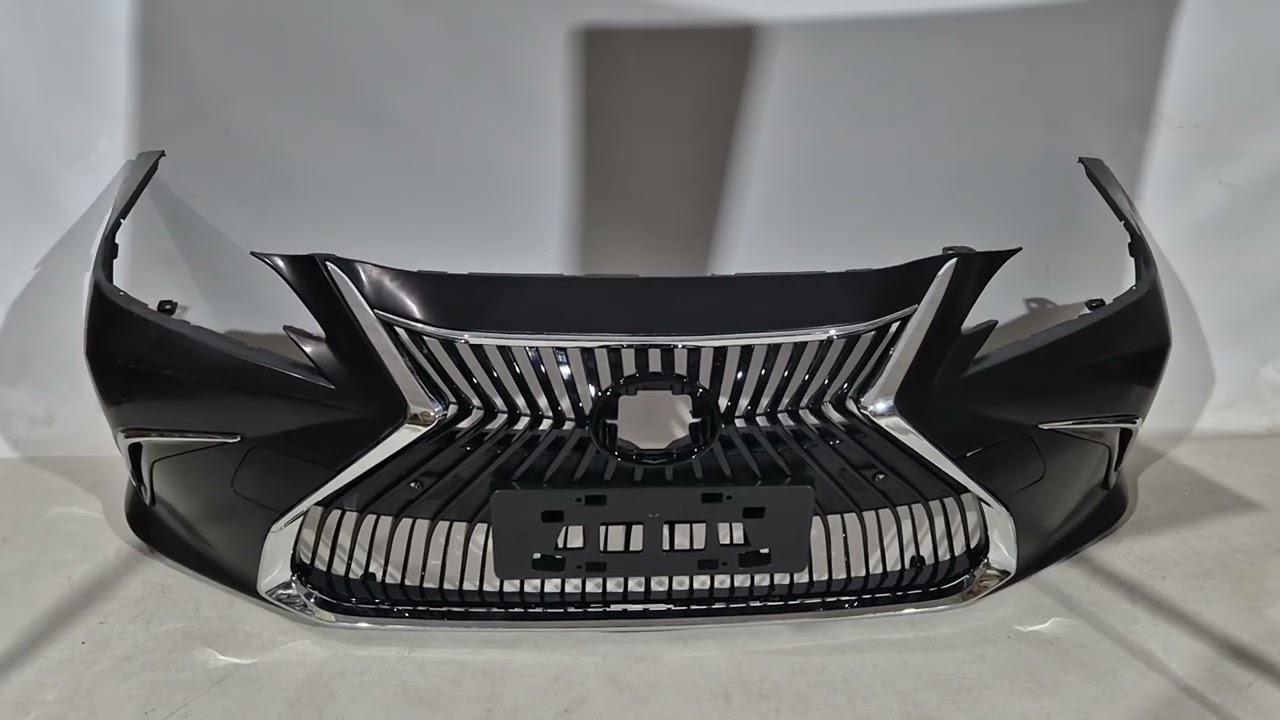Lexus ES 2018- гг. Передний бампер F-Sport V2 (Рестайлинг) Video 1