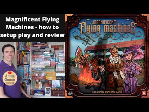 Magnificent Flying Machines how to setup play and review 