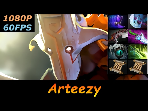 Dota 2 Arteezy (smurf) Juggernaut Pro Top MMR 21 Kills Ranked Full Gameplay