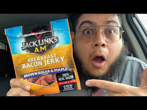 Jack Links A.M. Breakfast Bacon Jerky! #FoodReview