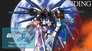 FIND THE WAY Mika Nakashima/GUNDAM SEED HD REMASTER Textless version of ED