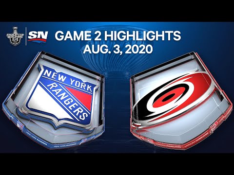 NHL Highlights | Rangers vs. Hurricanes, Game 2 – Aug. 3, 2020