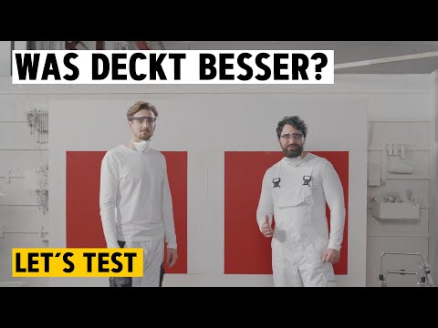 Farbwalze vs. Sprühgerät – das ultimative Deckkraft-Duell! Let´s test 🎨| WAGNER