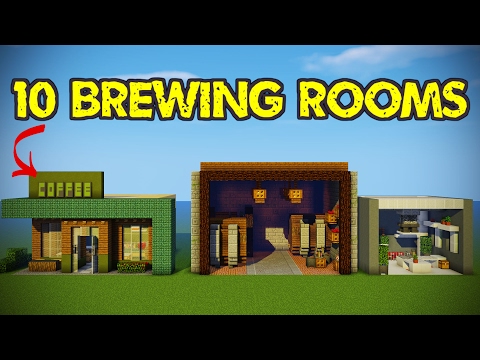 10 Minecraft Brewing Room Designs!