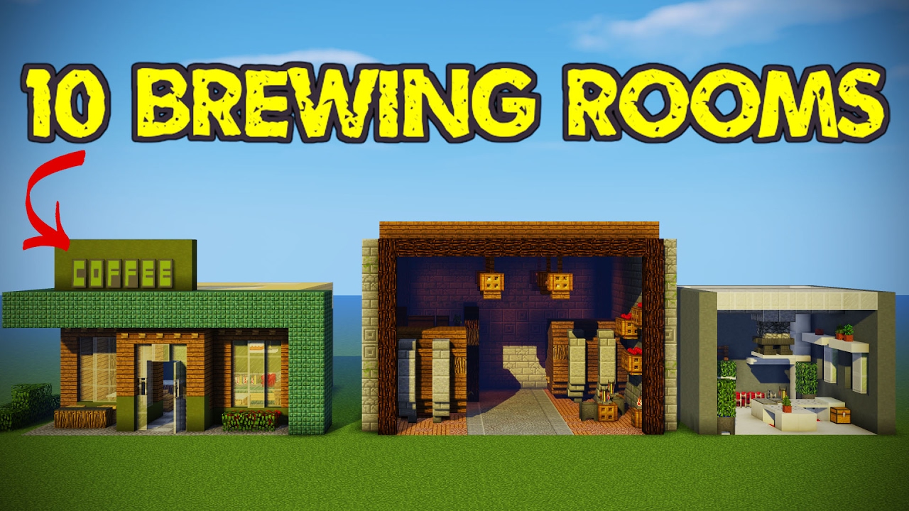 10 Minecraft Brewing Room Designs!