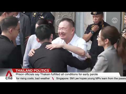 Thaksin Shinawatra released on parole, political future uncertain