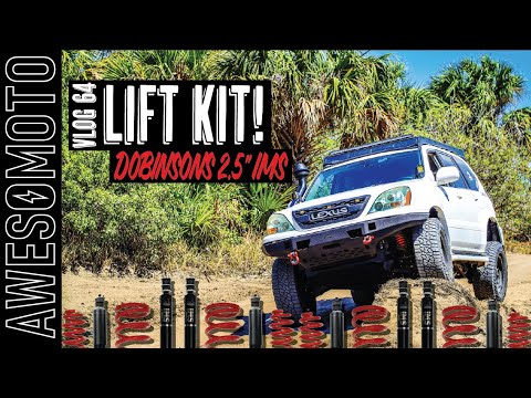 Vlog 64 - Lexus GX470 Lift Kit Install (Dobinsons 2.5\" IMS)