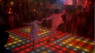 Saturday Night Fever (More than a Woman The Bee Gees) John Travolta HD 1080 with Lyrics