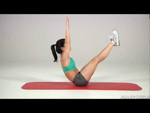 3. V-Sits - Strength & Balance - Fully Fit by Runner's World