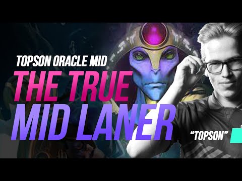 TOPSON ORACLE MID 7.31 "EASY GAME" VS EMBER SPIRIT - PLAYER PERSPECTIVE DOTA 2