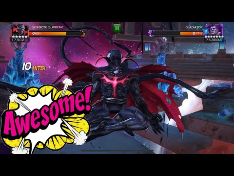 Symbiote Supreme Can Get you Two objectives in Side Quest Easily - marvel contest of champions