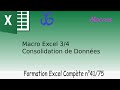 Macro Excel pour consolider 2 bases de données