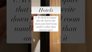 Solo Travel Safety Tip: Safety Tips for Hotels & Short Term Rentals