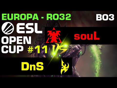 StarCraft 2 - souL vs DnS (TvP) BO3 - RO32 - ESL Open Cup #11 - Europa [PT-BR]