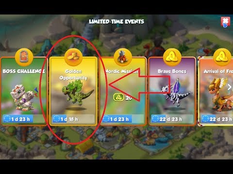 Arboreal Dragon Event, How to get Arboreal dragon in Dragon Mania Legends, Passed event, DML Master
