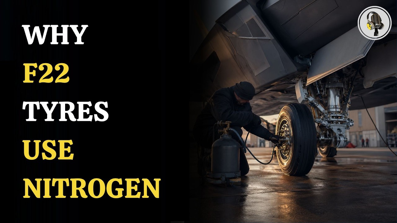 Why F 22 Fighter Jet Tyres Use Pure Nitrogen | WION Podcast